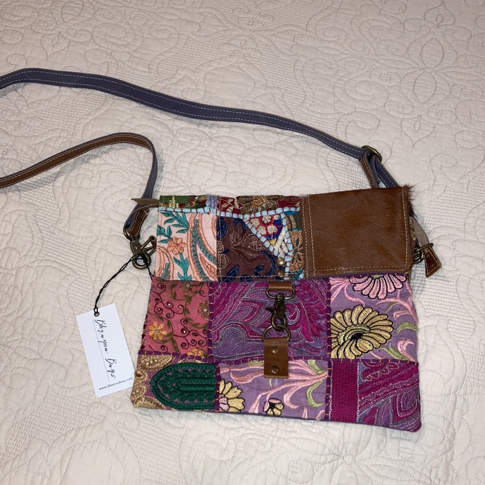 patchwork Bhrayna cross body bag